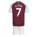 Aston Villa John McGinn #7 Hjemmedraktsett Barn 2024-25 Kortermet (+ Korte bukser)